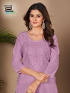 Supriya By Blue Hills Chikankari Work Rayon Kurtis Wholesale Shop In Surat